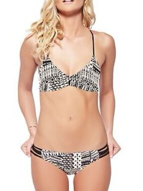 NWOT L*Space Ivory Coast Haley Low Down bikini set